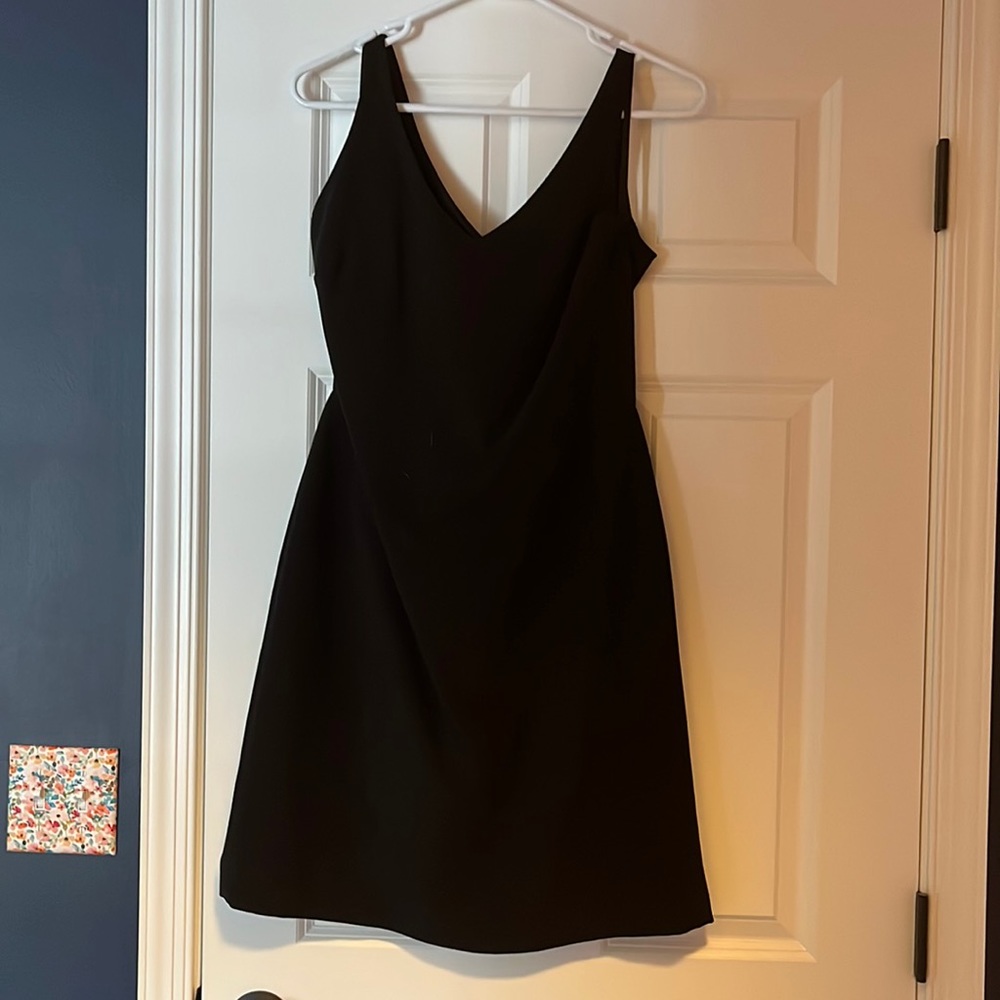 Loft Black Cocktail Dress size 12